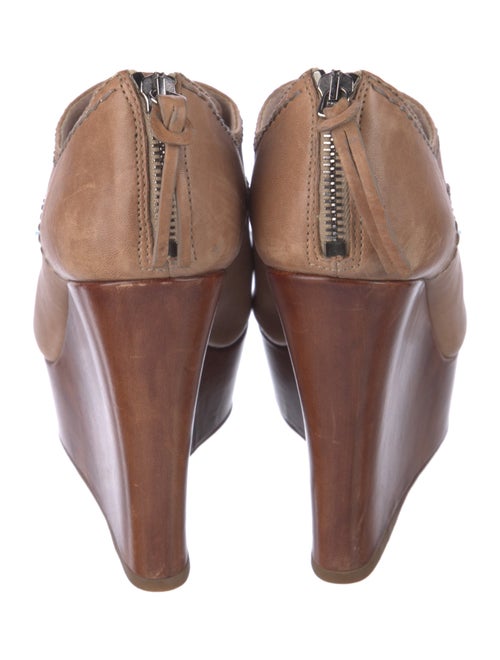 Miu Miu Leather Lace-Up Boots