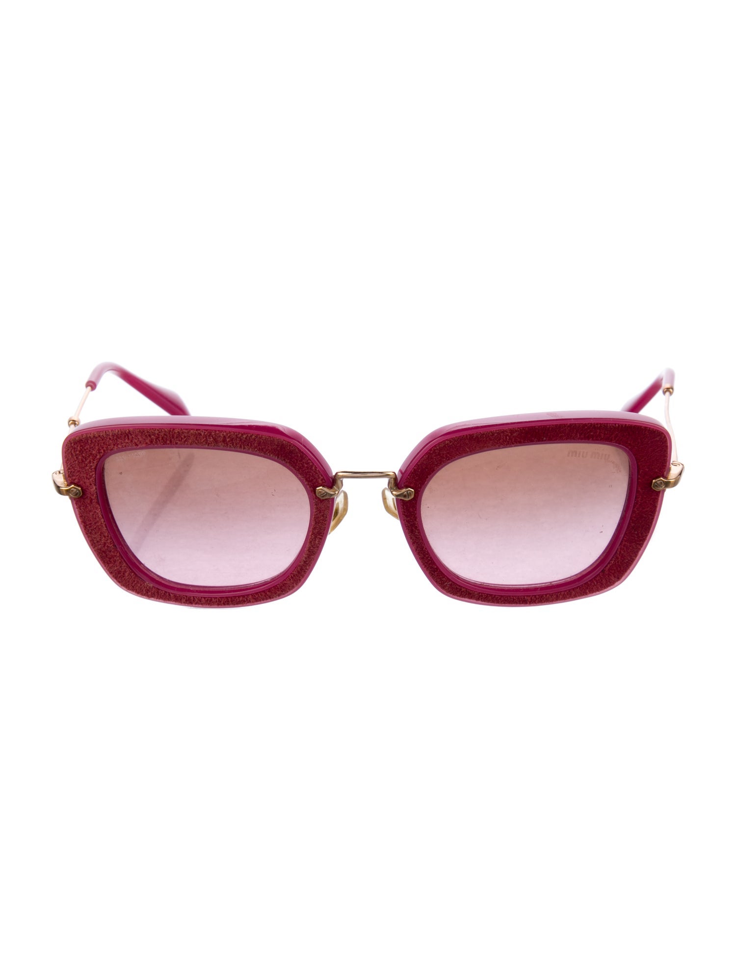 Miu Miu Oversize Gradient Sunglasses
