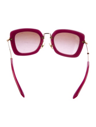 Miu Miu Oversize Gradient Sunglasses