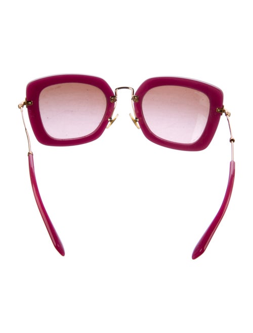 Miu Miu Oversize Gradient Sunglasses