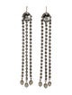 Miu Miu Crystal Drop Earrings