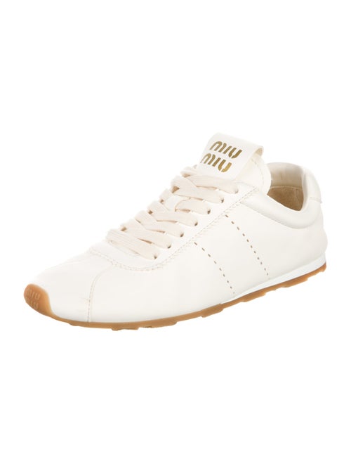 Miu Miu Leather Sneakers