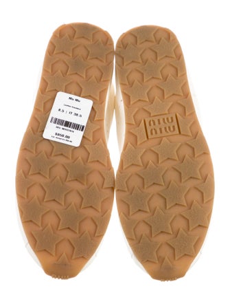 Miu Miu Leather Sneakers