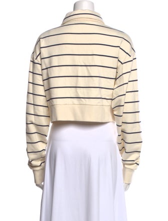Miu Miu 2024 Striped Crop Top