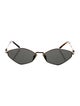 Miu Miu Cat-Eye Mirrored Sunglasses