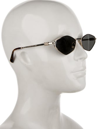 Miu Miu Cat-Eye Mirrored Sunglasses