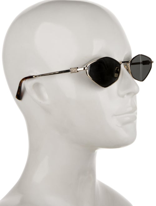 Miu Miu Cat-Eye Mirrored Sunglasses