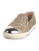 Miu Miu Glitter Colorblock Pattern Loafers