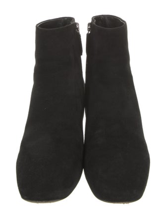 Miu Miu Suede Crystal Embellishments Boots