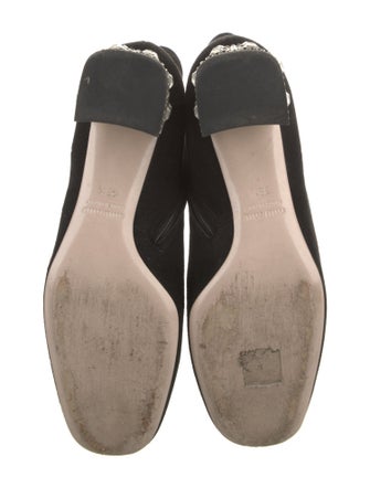 Miu Miu Suede Crystal Embellishments Boots