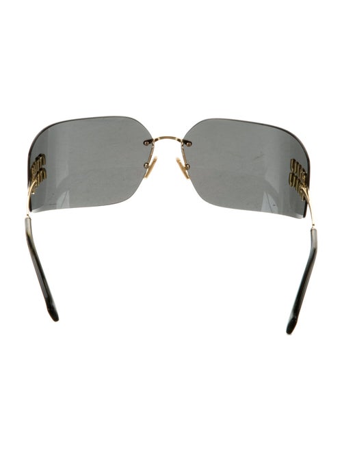 Miu Miu Oversize Tinted Sunglasses