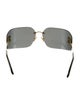 Miu Miu Oversize Tinted Sunglasses