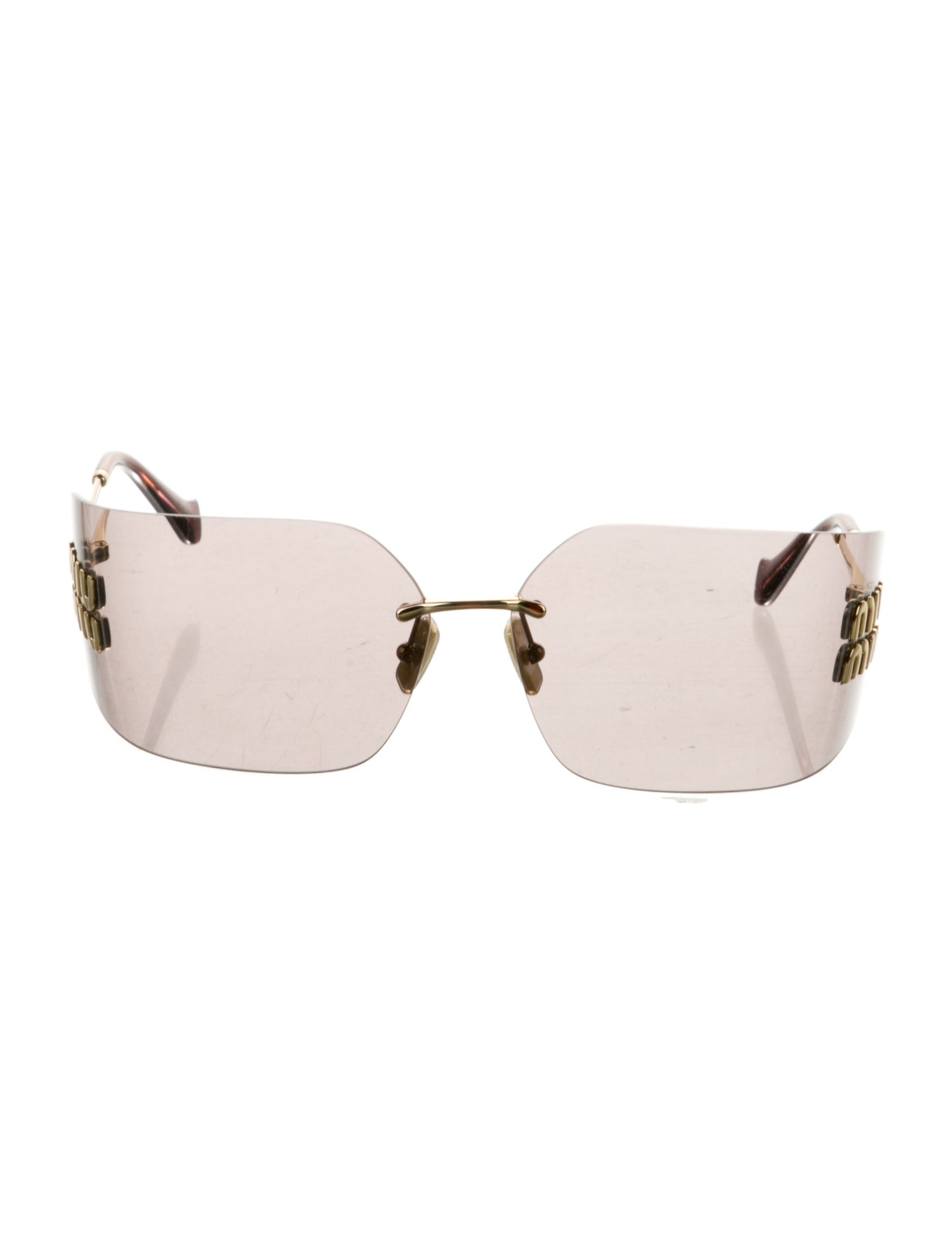 Miu Miu Square Tinted Sunglasses
