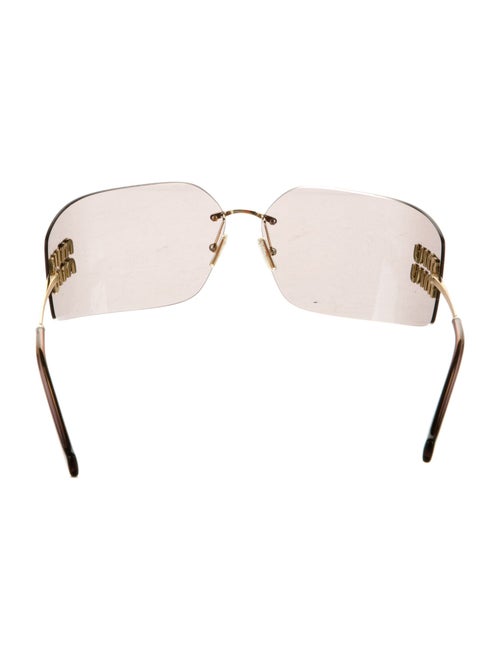 Miu Miu Square Tinted Sunglasses