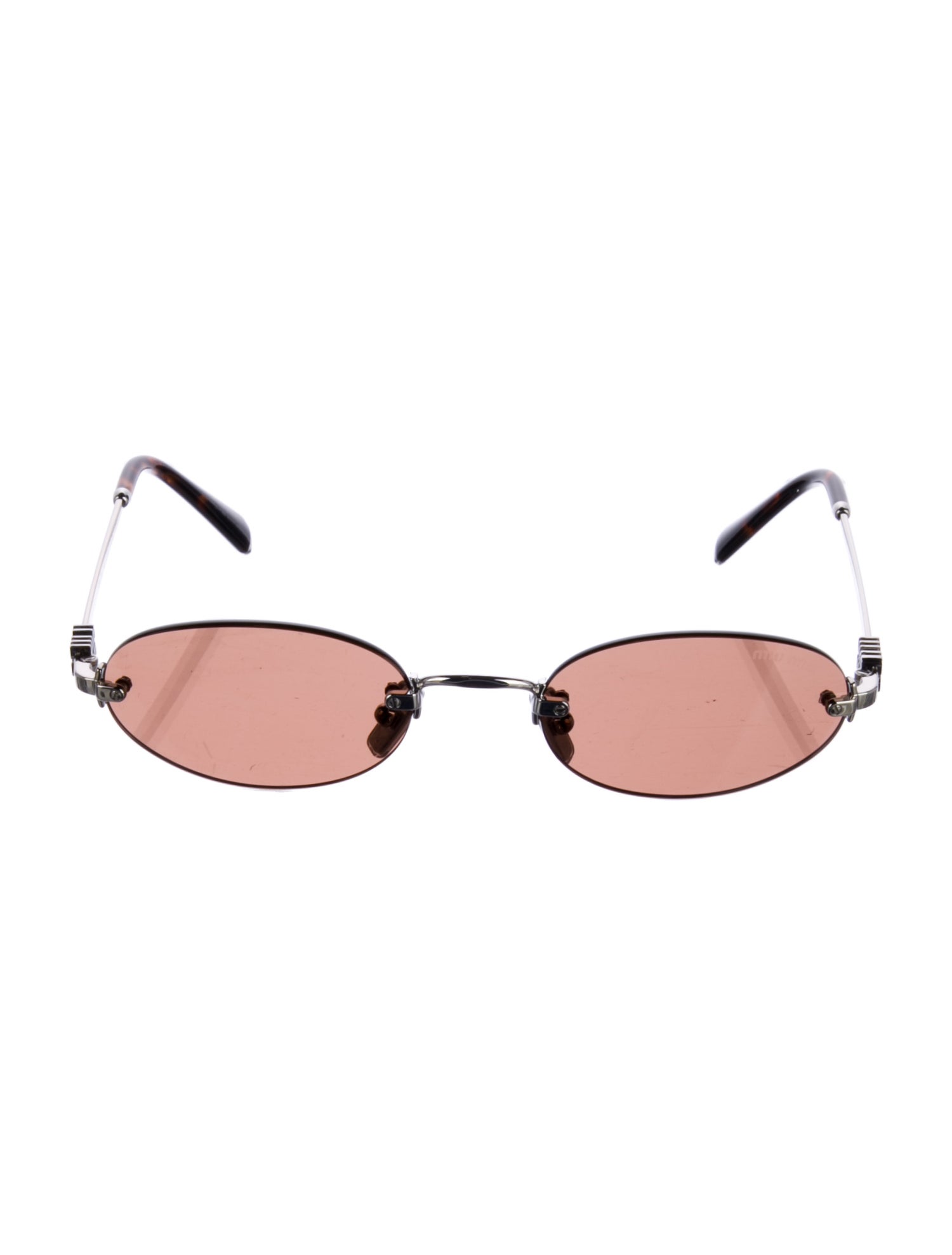 Miu Miu Round Tinted Sunglasses w/ Tags