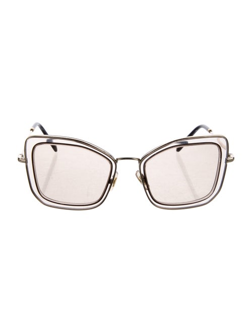 Miu Miu Square Tinted Sunglasses