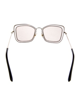 Miu Miu Square Tinted Sunglasses