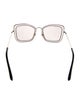 Miu Miu Square Tinted Sunglasses
