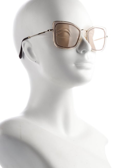 Miu Miu Square Tinted Sunglasses