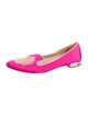 Miu Miu Crystal Embellishments Ballet Flats