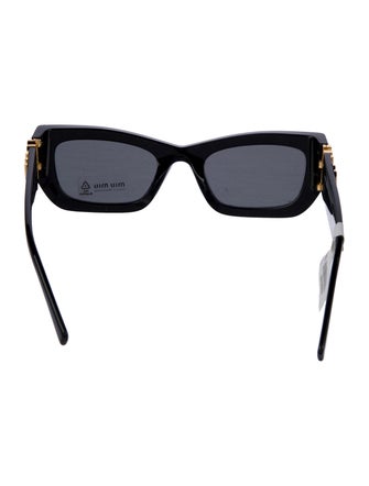 Miu Miu Square Tinted Sunglasses