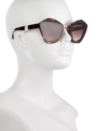 Miu Miu Cat-Eye Gradient Sunglasses