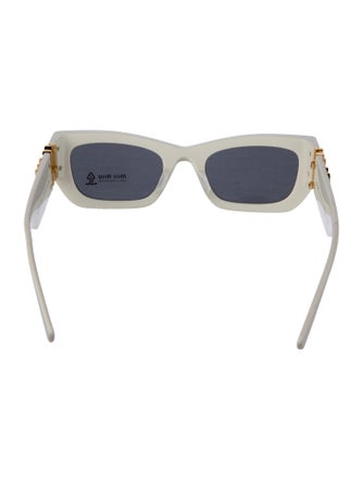 Miu Miu Square Tinted Sunglasses