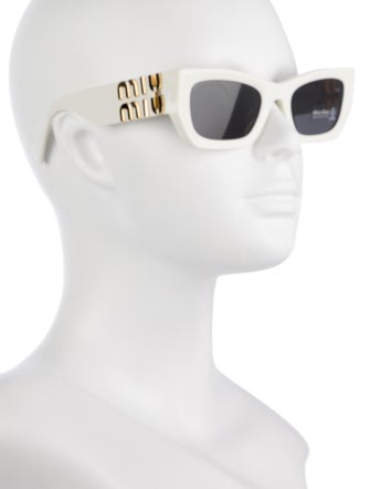 Miu Miu Square Tinted Sunglasses