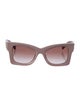 Miu Miu Cat-Eye Gradient Sunglasses
