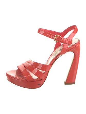 Miu Miu Patent Leather Sandals