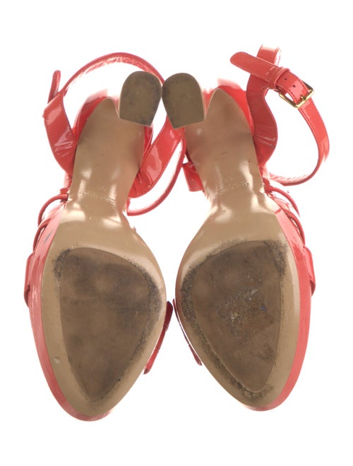 Miu Miu Patent Leather Sandals