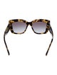 Miu Miu Oversize Gradient Sunglasses