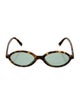 Miu Miu Oversize Tinted Sunglasses