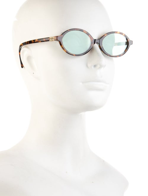 Miu Miu Oversize Tinted Sunglasses