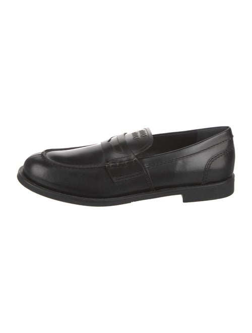 Miu Miu Leather Loafers