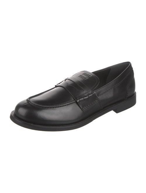 Miu Miu Leather Loafers