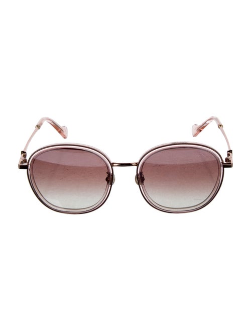 Moncler Round Gradient Sunglasses