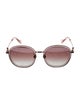Moncler Round Gradient Sunglasses