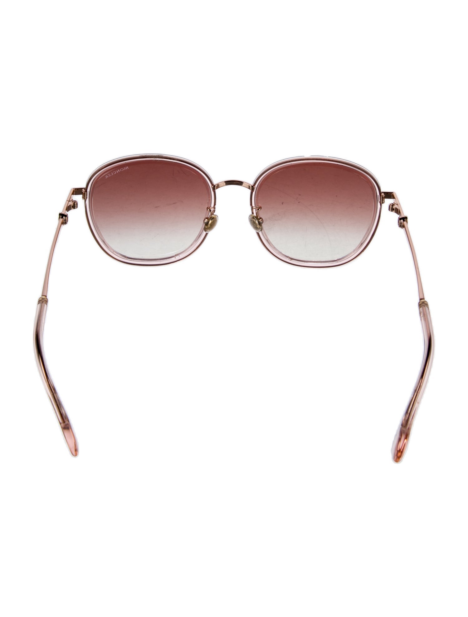Moncler Round Gradient Sunglasses