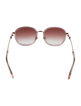 Moncler Round Gradient Sunglasses