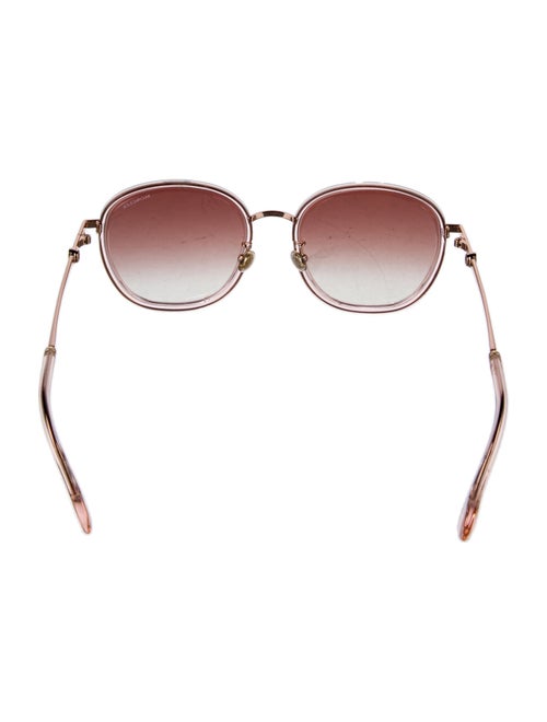 Moncler Round Gradient Sunglasses