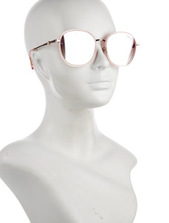 Moncler Round Gradient Sunglasses