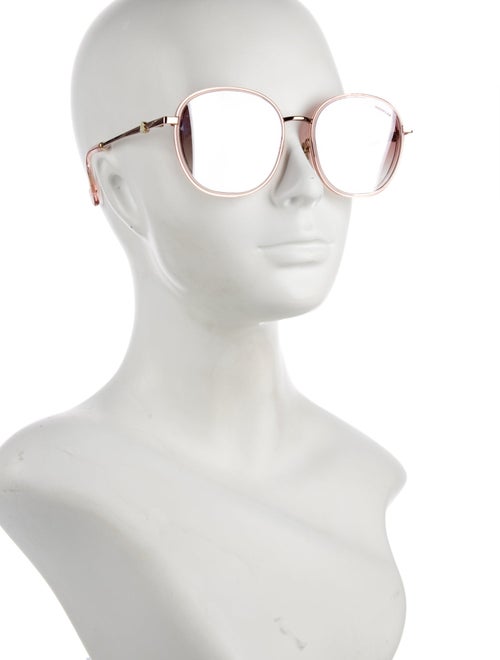 Moncler Round Gradient Sunglasses