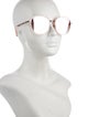 Moncler Round Gradient Sunglasses