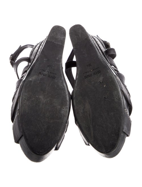 Miu Miu Leather Slingback Pumps