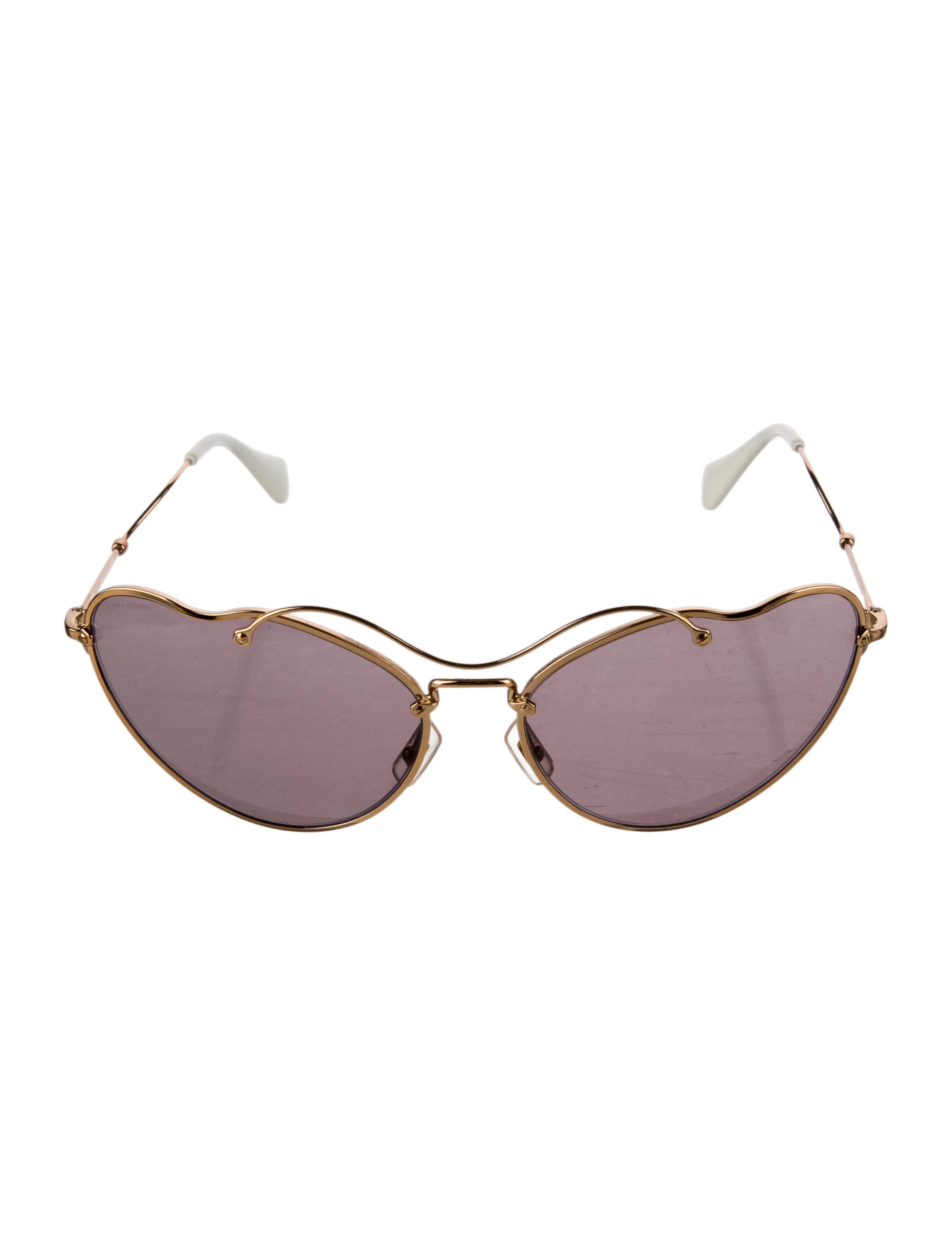Miu Miu Cat-Eye Mirrored Sunglasses