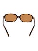 Miu Miu Square Tinted Sunglasses