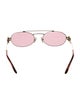 Miu Miu Aviator Tinted Sunglasses