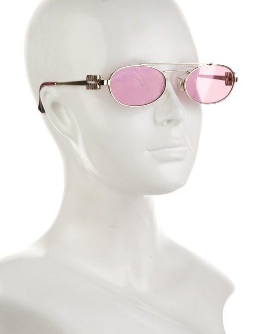 Miu Miu Aviator Tinted Sunglasses