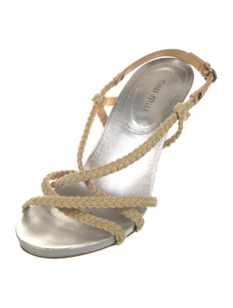 Miu Miu Slingback Sandals